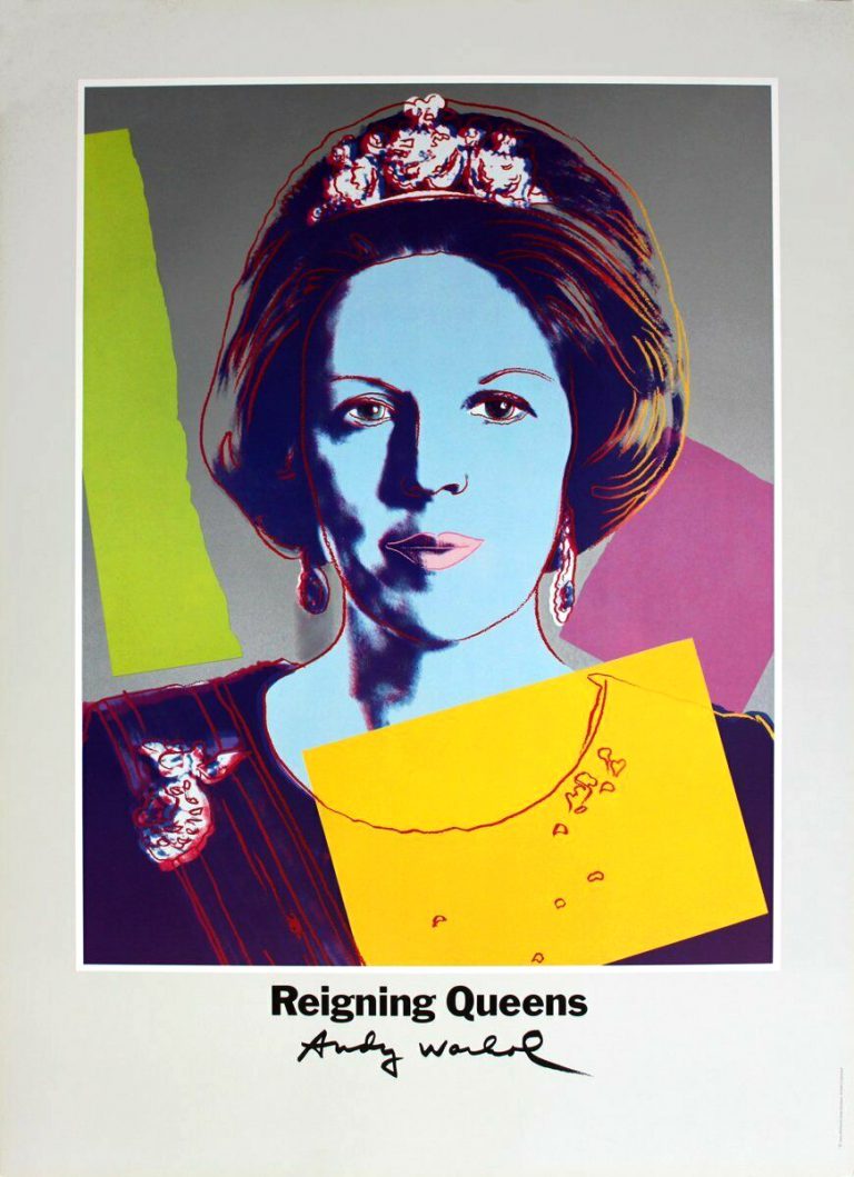 Queen Beatrix by Andy Warhol